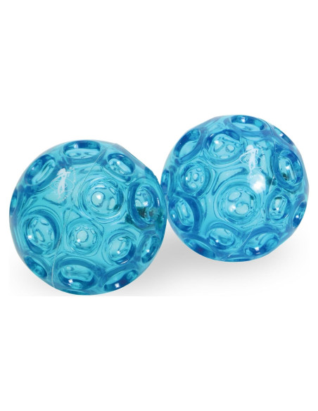 Conjunto de Pelotas Texturizadas Azules OPTP - 8 cm para Masaje