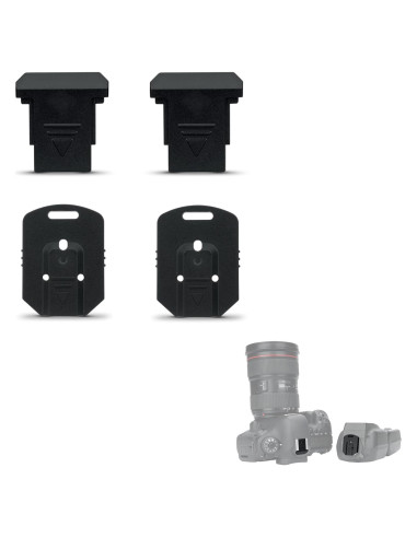 Cubierta de zapata caliente JJC para Canon - 2x cámara y 2x flash