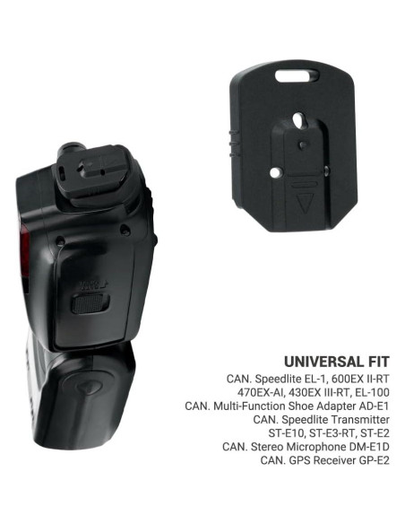 Cubierta de zapata caliente JJC para Canon - 2x cámara y 2x flash