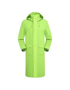 Chaqueta de Lluvia Impermeable Hombre HANMENGXUAN Amarillo XXL