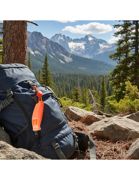 Silbatos de Emergencia Binboll - 2 Unidades 121dB para Rescate