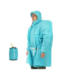 Poncho de Lluvia 3FULGEAR para Adultos, Impermeable y Ligero