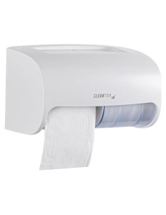 Dispensador de Papel Higiénico Clean Tek Professional Doble Rollo