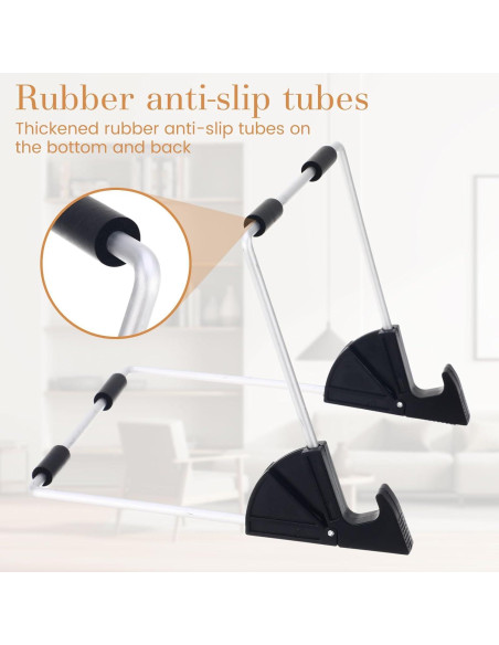 Soporte de Exhibición de Libros Metal Blulu 12 Pzas 16.5x15.5cm