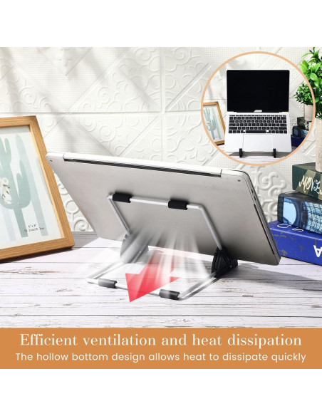 Soporte de Exhibición de Libros Metal Blulu 12 Pzas 16.5x15.5cm