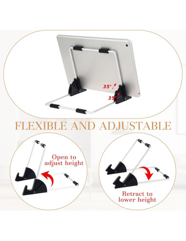 Soporte de Exhibición de Libros Metal Blulu 12 Pzas 16.5x15.5cm