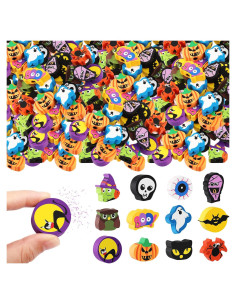 Borradores de Halloween Yexiya 36 Pcs Fantasmas Calabazas Arañas