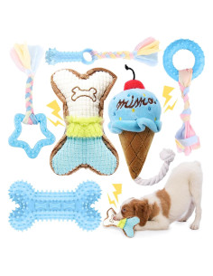 Set de Juguetes de Dentición para Cachorros BAEJMJK 6 Piezas