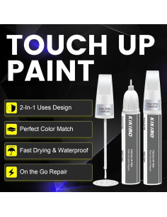 KIKIMO Pintura de Retoque para Mercedes-Benz Azul Metálico 12ml 2