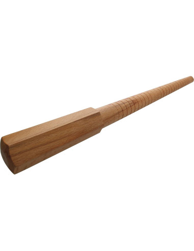 Palo de Anillo de Madera The Beadsmith - Medidor Antideslizante