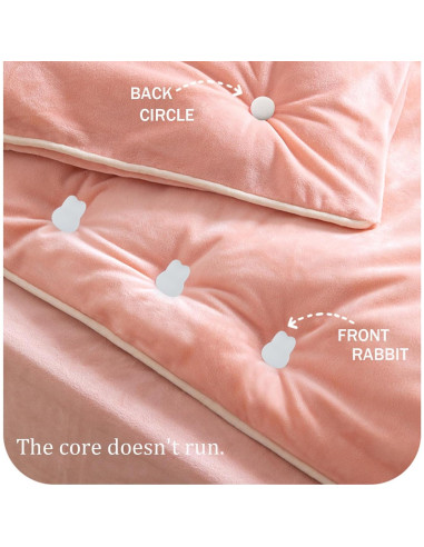 20 Clips para Edredón Conejo Blanco Naturahand - Sujeción Segura