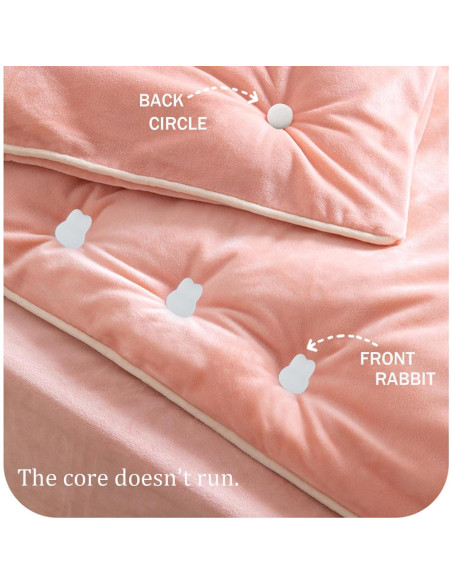 20 Clips para Edredón Conejo Blanco Naturahand - Sujeción Segura