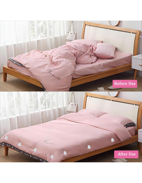 20 Clips para Edredón Conejo Blanco Naturahand - Sujeción Segura