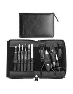 Set de Manicura Profesional FAMILIFE 11 Piezas Acero Inoxidable