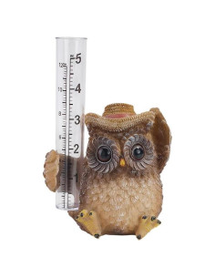 Pluviómetro de Resina para Jardín Nagris 12 cm Decorativo