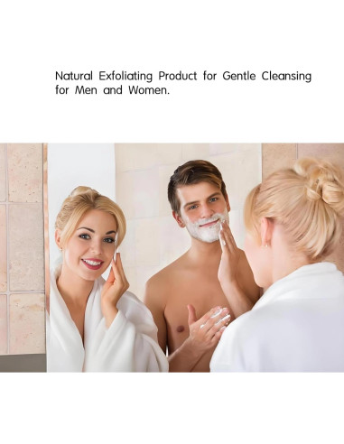 Esponja Exfoliante Facial de Lufa Natural ZOHCAJBO - 4 Piezas