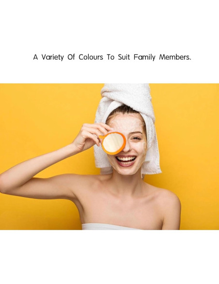 Esponja Exfoliante Facial de Lufa Natural ZOHCAJBO - 4 Piezas