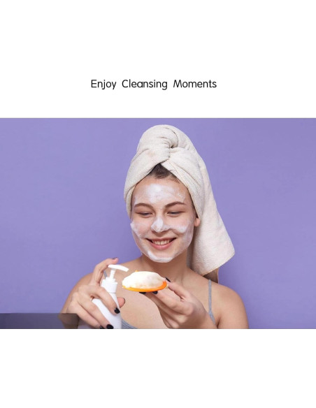 Esponja Exfoliante Facial de Lufa Natural ZOHCAJBO - 4 Piezas