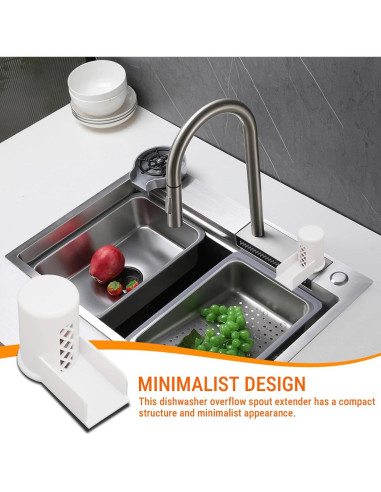 Cubierta de Aire para Lavavajillas CHEOTIME Blanco 9.3x4x5cm