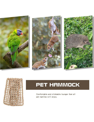 Alfombra de Hierba Marina para Aves XiyaxiVici 52 x 20 cm