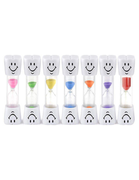 Reloj de Arena para Niños HOSTK - Temporizador 2 Minutos 7 Piezas