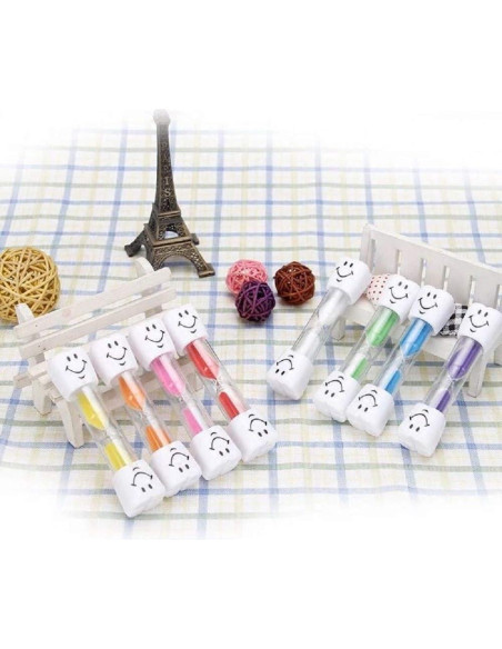 Reloj de Arena para Niños HOSTK - Temporizador 2 Minutos 7 Piezas