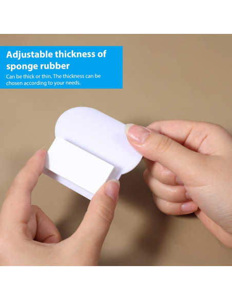 4 Elevadores de Tapa de Inodoro ABS Xthrotsenk - Negro y Blanco