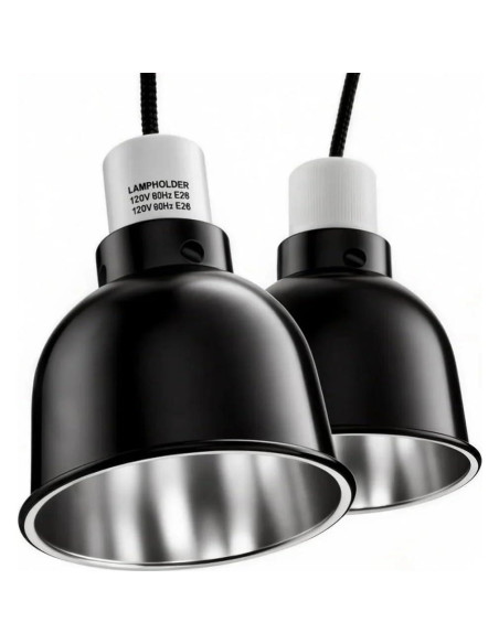 Lámpara para Reptiles 2-Pack AlxamolTools 13.97cm 150W