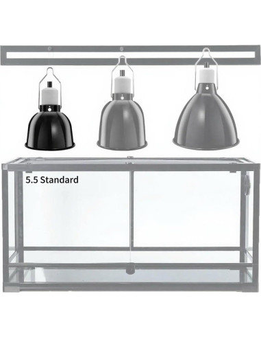 Lámpara para Reptiles 2-Pack AlxamolTools 13.97cm 150W