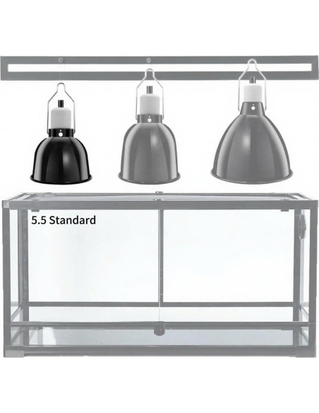 Lámpara para Reptiles 2-Pack AlxamolTools 13.97cm 150W