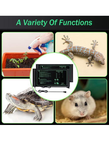 Almohadilla Térmica ROCEEI para Plántulas 10 Unidades 25x53 cm