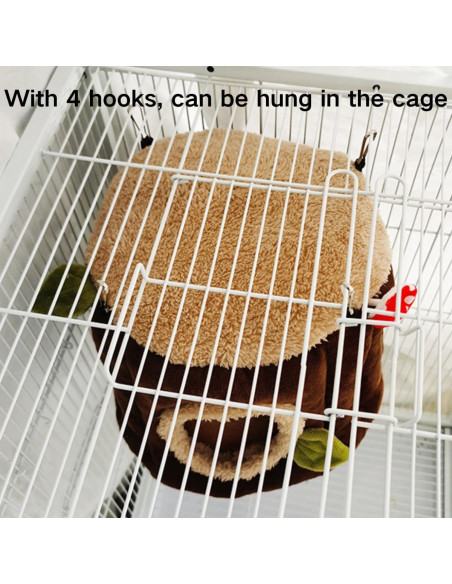 Nido de Pájaro Cálido Copfeu Grande para Mascotas