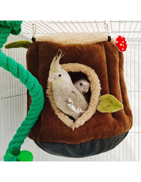 Nido de Pájaro Cálido Copfeu Grande para Mascotas