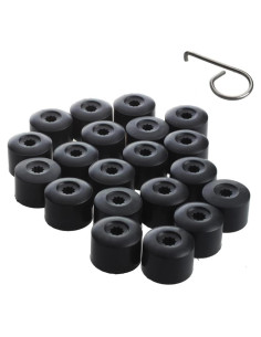 Cubiertas de Tuercas de Rueda SLIMI 20 Pcs 17mm a Prueba de Óxido