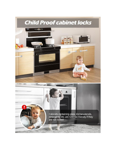 Cerraduras de Seguridad para Niños Shaoguan - Paquete de 2