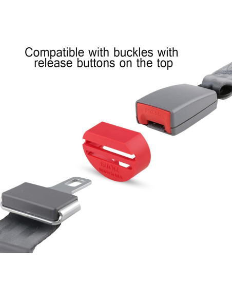 Eztotz BuckleShield - Cubierta de bloqueo cinturón seguridad niños