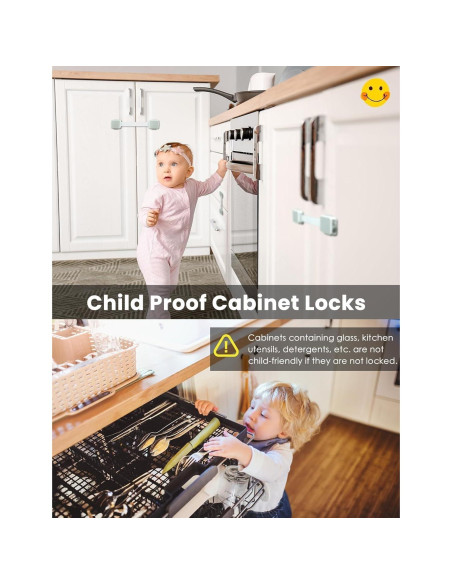 Cerraduras de Seguridad para Niños Shaoguan - Paquete de 2