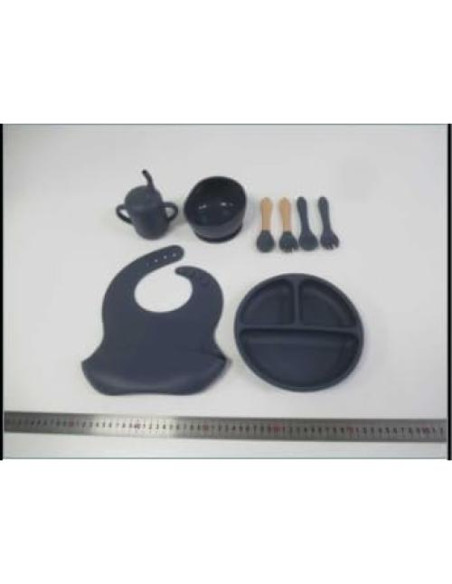 Juego de Alimentación Silicona Bebés Orghcyi 6 Piezas BPA Libre