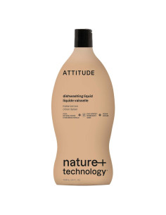 Jabón Líquido para Platos ATTITUDE 24 oz Vegano Aroma Limón