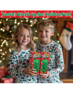 Juego de Apilamiento de Bloques de Madera Funwares - Santa 2