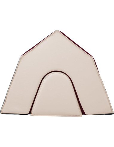 Escalador de Espacio de Juego SoftScape FDP 3 Piezas Burdeos