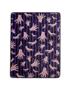 Manta de Forro de Poliester Silver Buffalo Miércoles 114x152cm