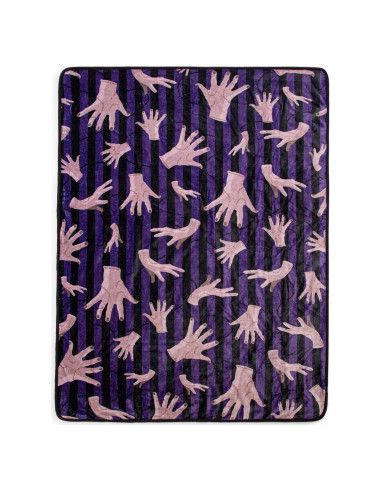 Manta de Forro de Poliester Silver Buffalo Miércoles 114x152cm