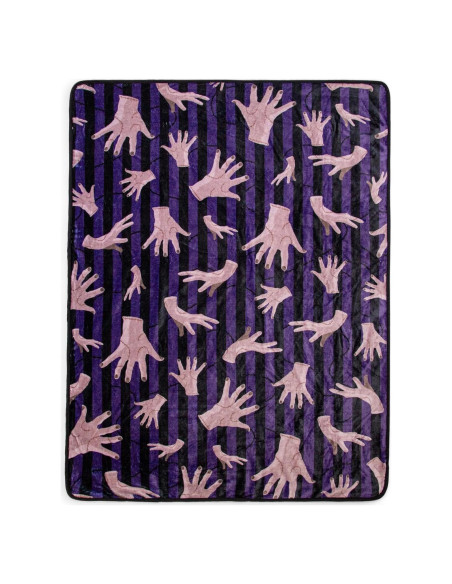 Manta de Forro de Poliester Silver Buffalo Miércoles 114x152cm