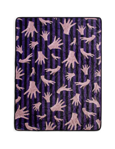 Manta de Forro de Poliester Silver Buffalo Miércoles 114x152cm