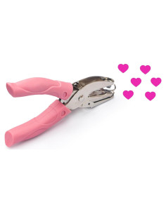 Perforadora de papel Krastmon corazón 5.5 cm, mango suave