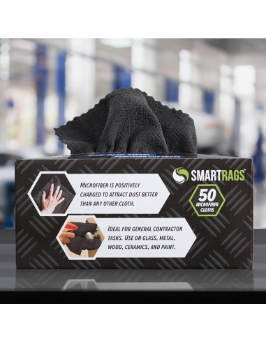 Trapos de Microfibra Arkwright - Caja de 400 Paños 30x30 cm