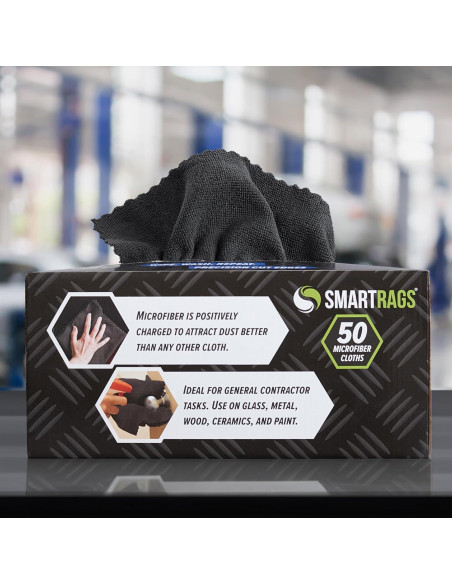 Trapos de Microfibra Arkwright - Caja de 400 Paños 30x30 cm