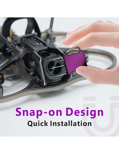Juego de Filtros ND UV CPL para Drones DJI O4 Air Unit AVATA
