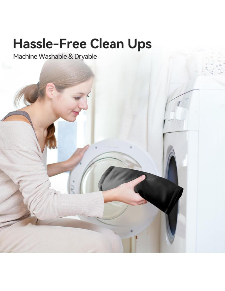 Cubierta de Asiento de Coche Sprouterie 2pcs Satén Rosa Negro